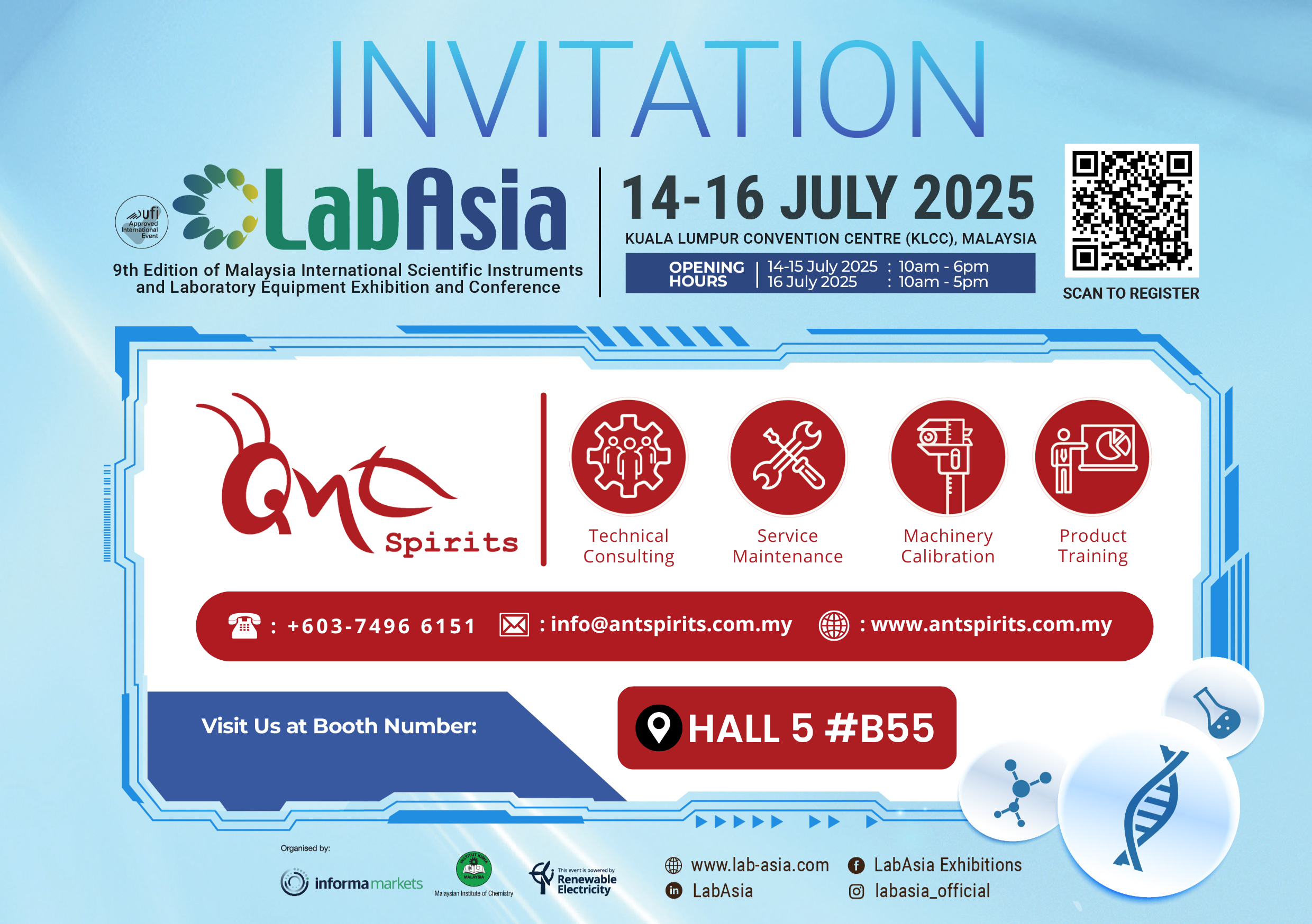 Ant Spirits at LabAsia 2025